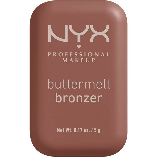 NYX Professional Makeup Buttermelt Powder Bronzer 12H Wear Fade & Transfer Resistant (Various Shades) - Butta Off