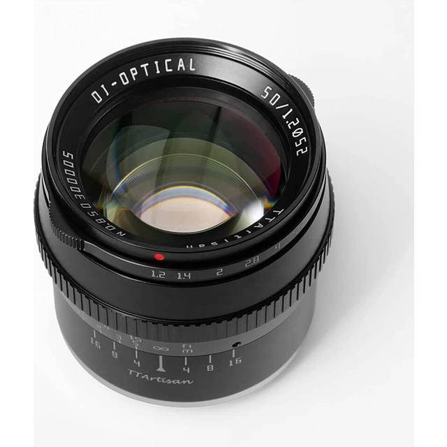 TTartisan 50mm F1.2 APS-C Cameras Lens Large Aperture Manual Focus Compatible with Nikon Z Mount Z50