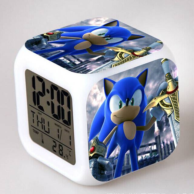Sonic Alarm Clock Kids Gifts Alarm Clock Style A10