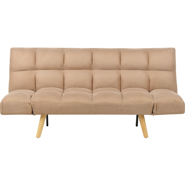 Fabric Sofa Bed Brown INGARO