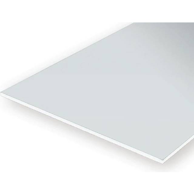 EverGreen EVG9517 0.08 in. x 6 in. x 12 in. Styrene Plastic Sheet Railroad Scratch Building Supply, Black - Pack of 1