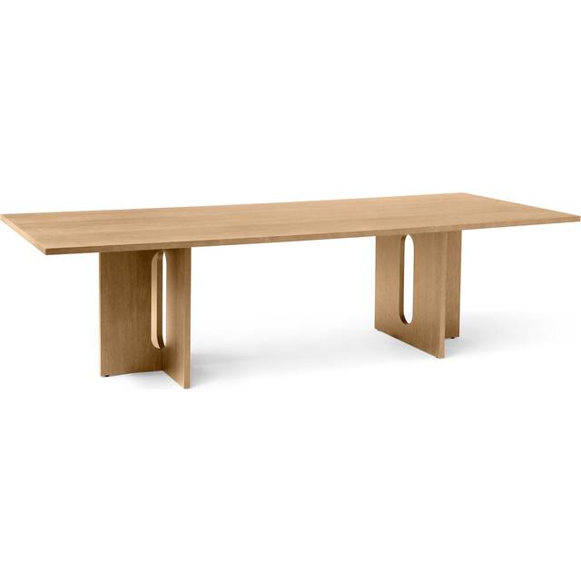 Audo Copenhagen Androgyne Rectangular matbord natural oak, 278x109 cm - Beige
