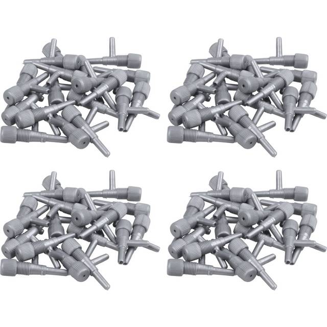Aquarium Fish Oxygen Air Line Tubing Flow Control Valve 80 Pcs Gray