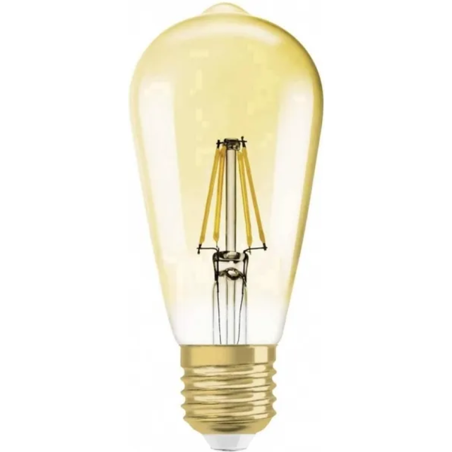 Osram RF CL ST64 LED bulb Warm white 2400 K 7 W E27