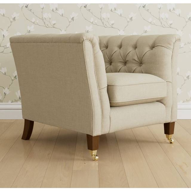 Laura Ashley Chatsworth Armchair, Teak Leg