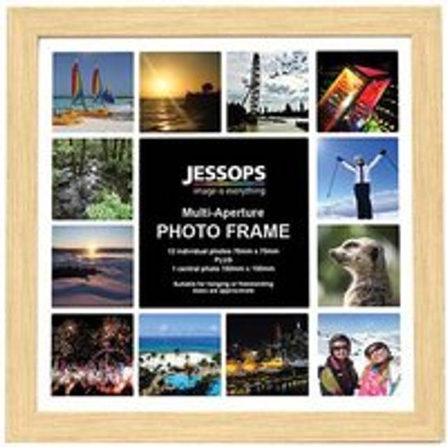 Jessops Multi Image Photo Frame 12.5 x 12.5-inch in Wood