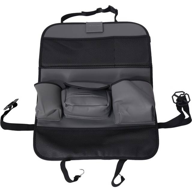 Car Back Organizer Back Folding Organizer Bag Storage Box Storage Supplies Car Supplies,Grey