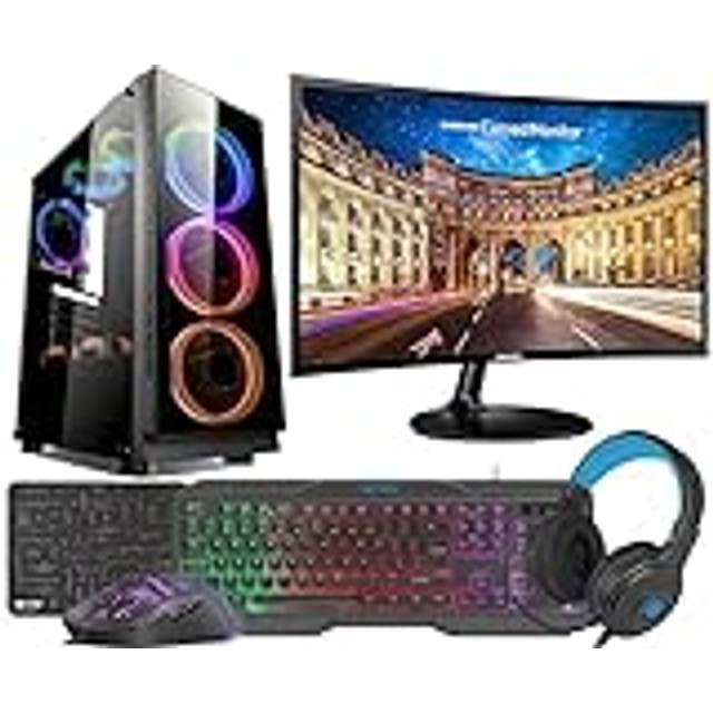 Sats speldator Ryzen 5 - RAM 32GB - RTX 3060 - SSD 1TB M.2 - WIFI - LCD 24 - Windows 11 Pro