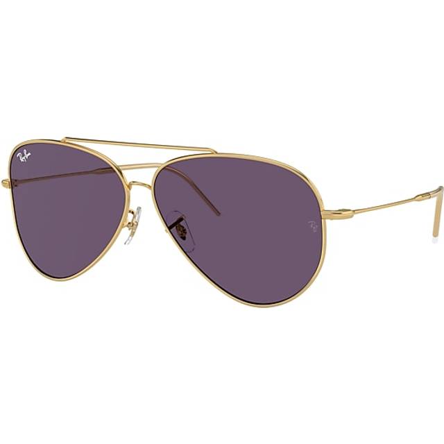 Ray-ban Aviator Reverse RBR0101S 001/1A - Arista Gold (Violet)