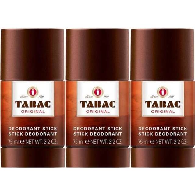 Tabac Original Deodorant Stick 75 ml (Pack of 3)