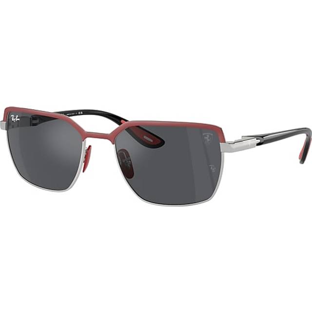 Ray-ban Ferrari RB3743M F10087 - Red On Gunmetal (Dark Grey)