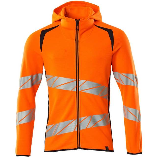Mascot Workwear 19284 Accelerate Safe Hoodie with zipper Hi-Vis Yellow