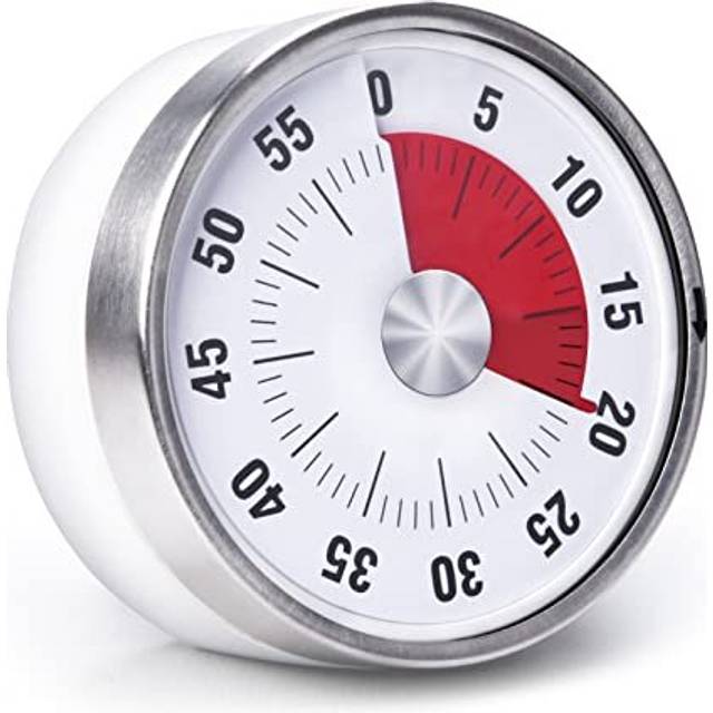 Magnetic Kitchen Timer Clock Cooking Countdown Cadrim Mechincal Visual Analog Timer Cooking Loud Alarm Clock Timer Magnetic Back Stand Hanging Hole