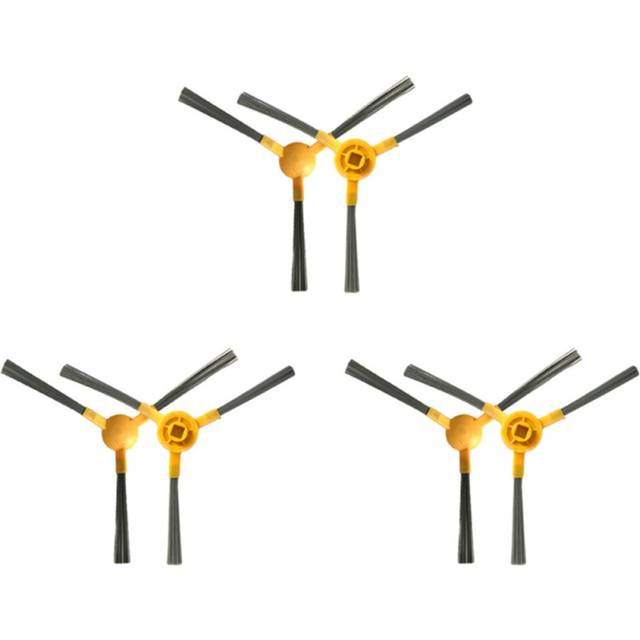 6Pcs Side Brushes for T550W T560H Robot Vacuum Cleaner Replacement Home Cleaning Accessories Durable