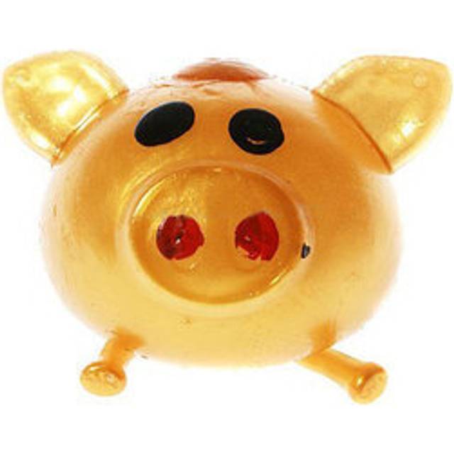 10PCS Stress Relief Jelly Pig Soft Rubber Water Ball Stress Reliever Random Color