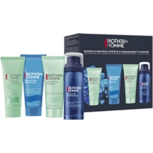 Biotherm Biotherm Homme Aquapower Presentförpackning Aquapower Advanced Gel 20 ml + Aquafitness Shower Gel 40 ml + Aquapower Cleanser 40 ml + Basics Line Shaving Foam 50 ml 1 Stk. (222,00 kr / 1 Stycke)