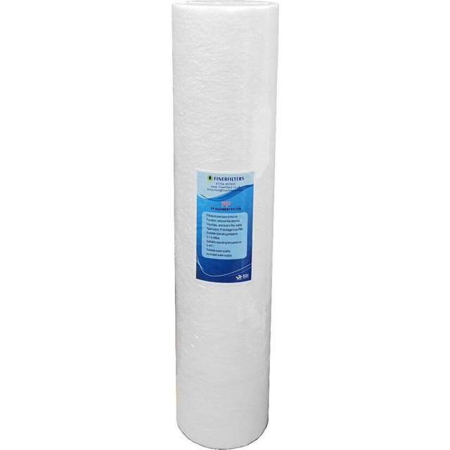 "Jumbo Sediment Water Filter  20"" x 4.5"" - 5 Micron  Spun Polypropylene"