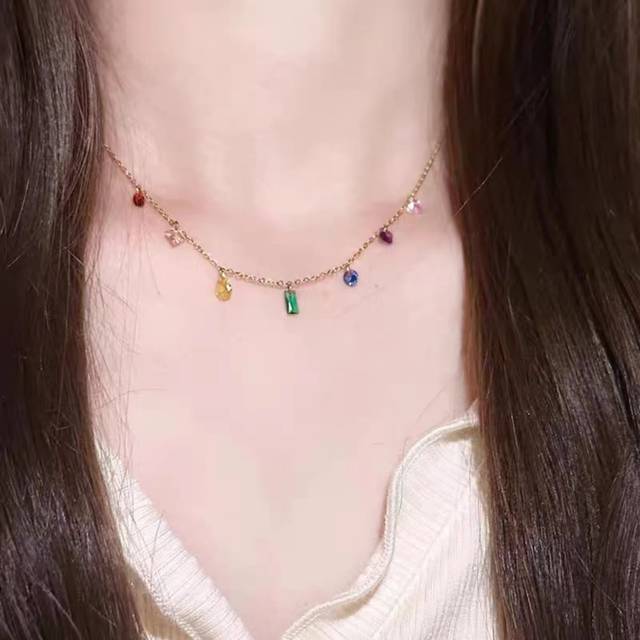 SHEIN 1pc Stainless Steel Modern Classic Vintage & Minimalist & Pendant Necklace