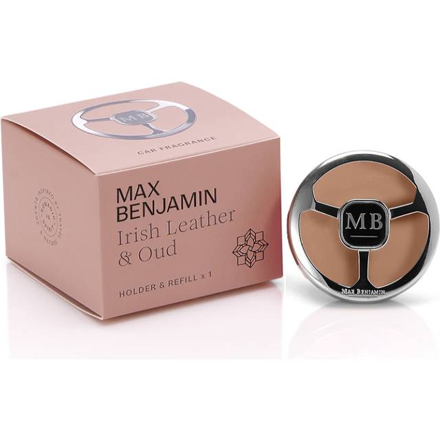 Max Benjamin Car Doft Dispenser - Irish Leather & Oud, RB-CF10
