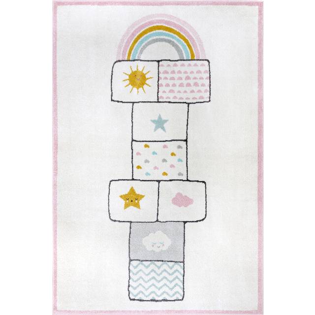 Adventures Children White Rug (Rectangular 160 x 235cm)