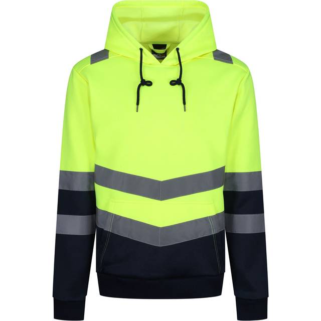 Regatta Professional Mens Hi Vis Reflective Over Head Hoodie 3XL- Chest 50', (127cm)