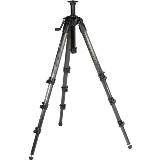 Manfrotto MT057C4-G 057 4 Section Carbon Fibre Geared Tripod