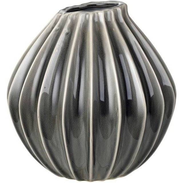 Broste Copenhagen Wide vase smoked pearl 25 cm