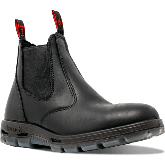 Red Back Ubbk Bobcat Soft Toe Chelsea 8-11 In Black Size 8