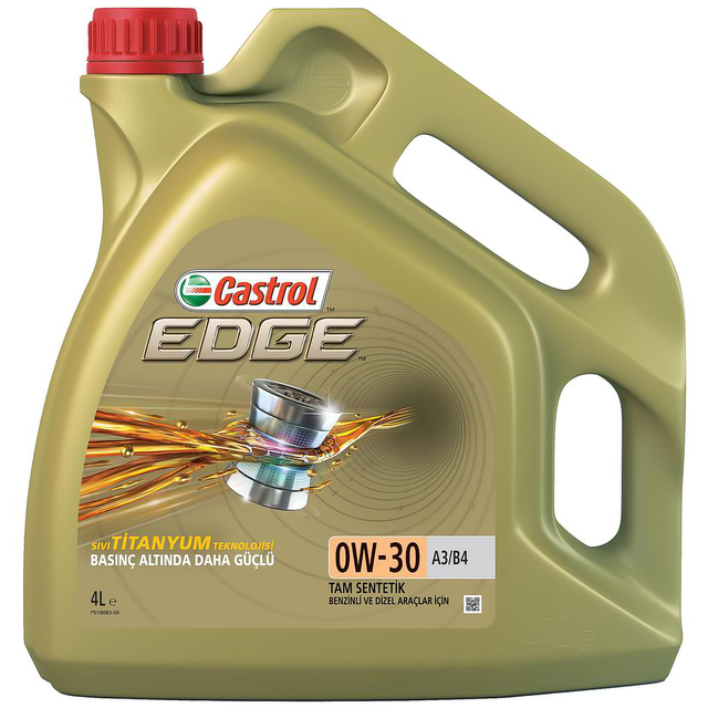 Castrol edge 0w-30 a3 b4 synthetic engine oil petrol diesel hybrid 4l 4 litres