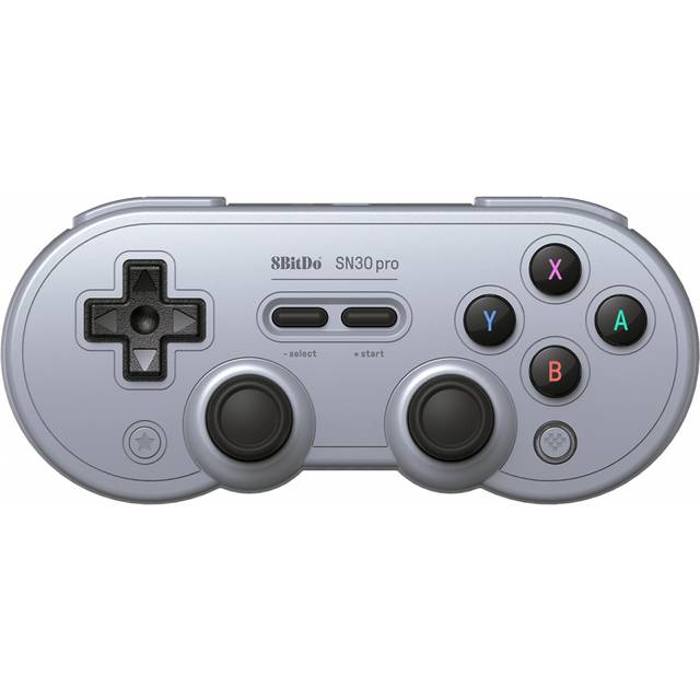8BitDo SN30 Pro Bluetooth Controller (Hall Effect) - Grey - Wireless Controller - Android