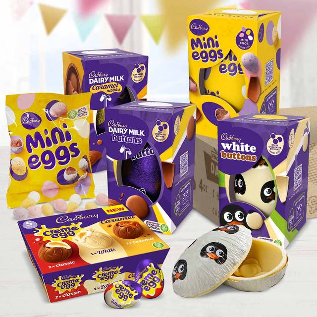 Cadbury Family Easter Chocolate Egg Bundle