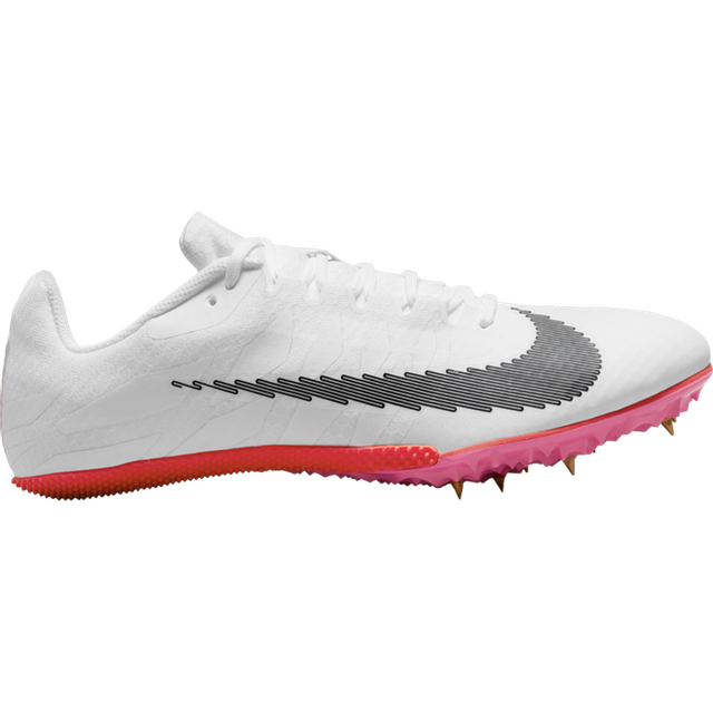 Nike Air Zoom Rival S 9 Spikes 'Rawdacious' DM2328-100 - White/Gray/Pink - 8.5
