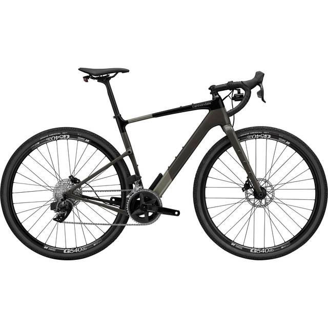 Cannondale Topstone Carbon Rival AXS | Gravel bike | Smoke Black