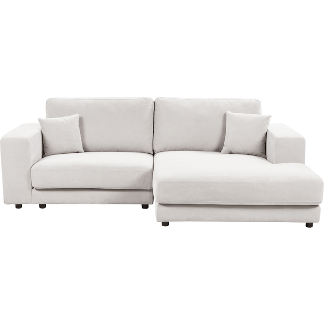 Corner Sofa LOFOTEN Fabric Off-White 3 Seater Left Hand