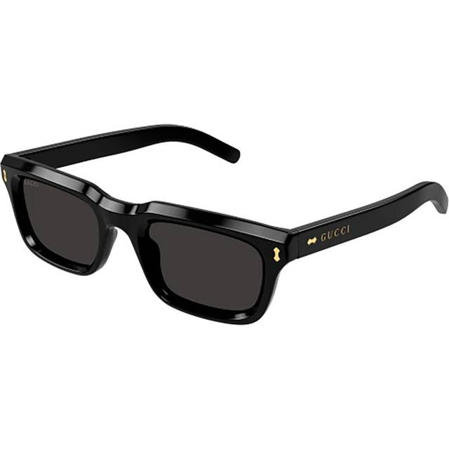 Gucci Grey Rectangular Mens Sunglasses GG1524S 001 51 (Dimension: 6.0000x5.0000x4.0000 inches)