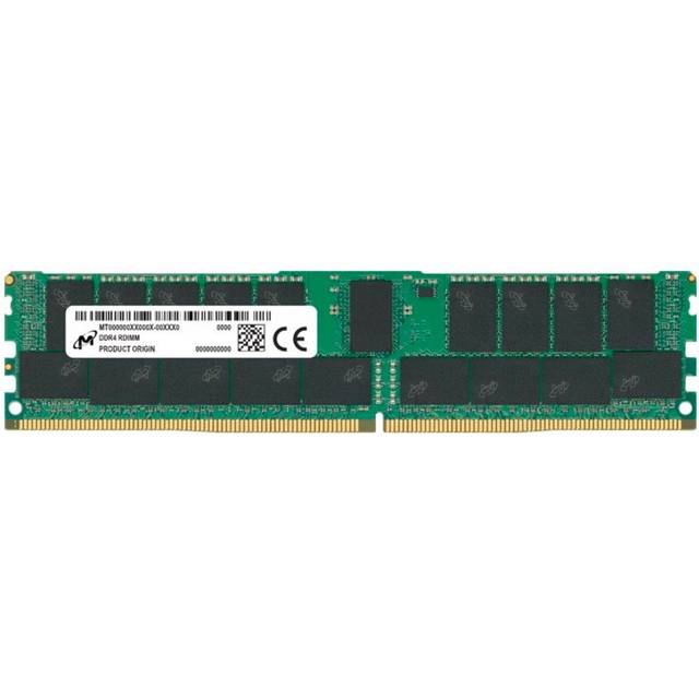 Micron - DDR4 - modul - 64 GB - DIMM 288-pin - 3200 MHz / PC4-25600 - CL22 - 1.2 V - registrerad - ECC
