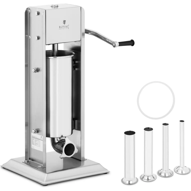 Royal Catering - Vertical Sausage Maker Sausage Stuffer Sausage Machine Sausage Filler 5L