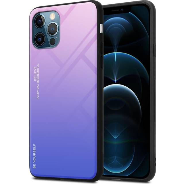 Case For Apple Iphone 12 / Iphone 12 Pro Phone Cover Tempered Glas Tpu Silicone