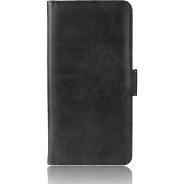 Dual-side Magnetic Buckle Horizontal Flip Leather Case for Galaxy S10 Plus, with Holder & Card Slots & Wallet & Photo Frame(Black)