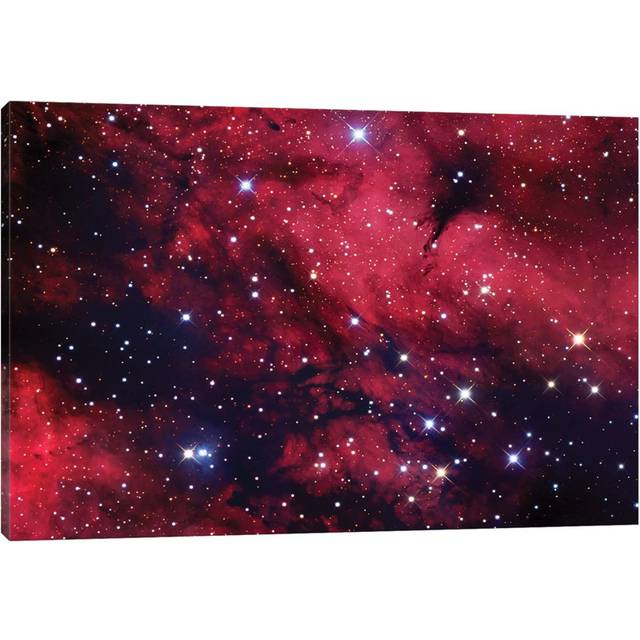 Butterfly Nebula (IC 1318) in Cygnus Mosaic by Robert Gendler - Wrapped Canvas Graphic Art (20.32 cm H x 30.48 cm W)