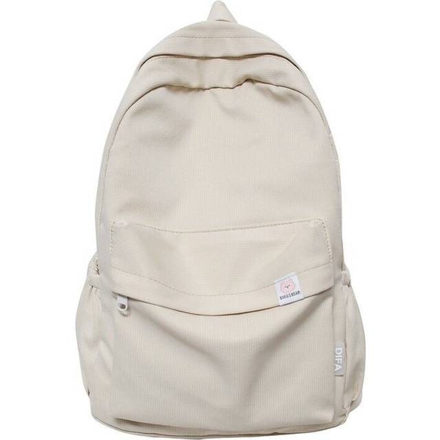 School Backpack,Back to School Supplies, Aesthetic School Supplies, Kawaii School Supplies, Cute School Backpacks for Teen Girls-beige