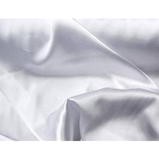 Premium Bridal Wedding Satin charmeuse Fabric 60 Wide White