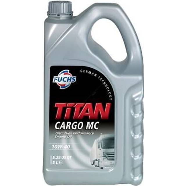 Fuchs Titan Cargo MC 10W-40 5l Motorolja 602007995 MERCEDES-BENZ: E-klass T-modell, E-klass Sedan, C-klass Sedan, NISSAN: NP300 Navara Pick-up