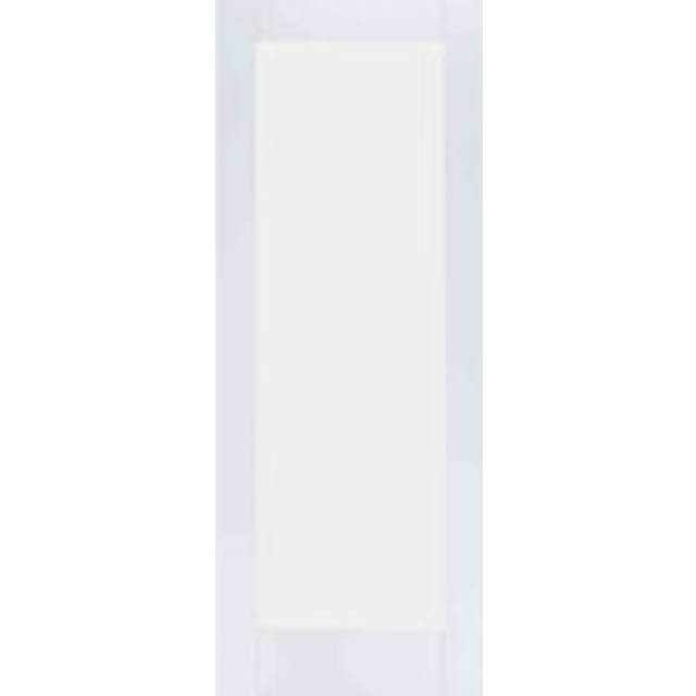 LPD Pattern 10 Frosted Glazed - Primed Internal Door (Size: 1981 x 457mm, Thickness: 35mm, Fire Door: No) White