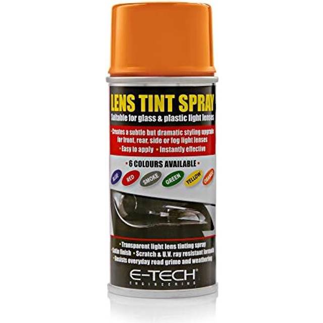 E-Tech Engineering Lens Tinting Spray - Orange 150ml, Orange