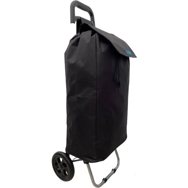 50L 2 Wheels Large Shopping Trolley Lightweight Folding Cart Shopper