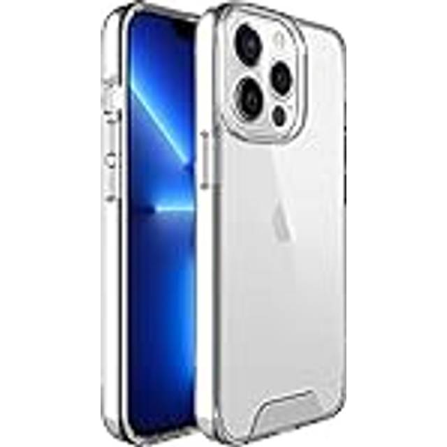 TECHGEAR iPhone 13 Pro Case [Fusion HD Case] Shockproof, Anti-Scratch, Slim & Light, Hybrid Drop Protection, Fused Gel Bumper & Clear Hard Back Case