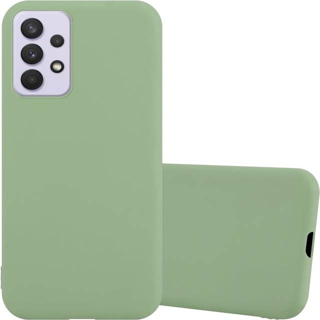 (Green) Cadorabo Case for Samsung Galaxy A33 5G Cover Protection TPU Silicone Gel Back case Candy Design