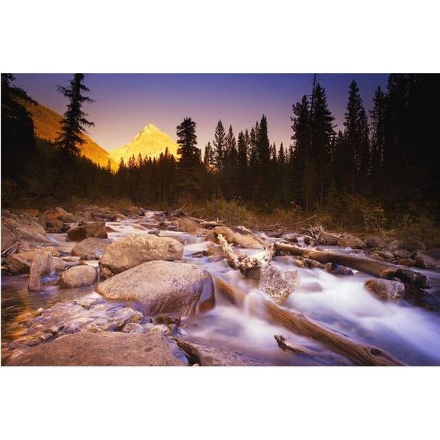 A Beautiful Mountain Stream Poster Print by Darren Greenwood, 17 x 11