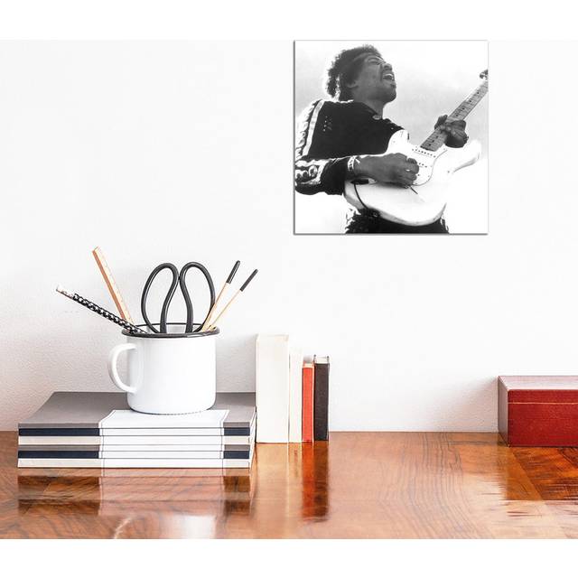 Jimi Hendrix (1942-1970) - Wrapped Canvas Photograph (30.48 cm H x 30.48 cm W)